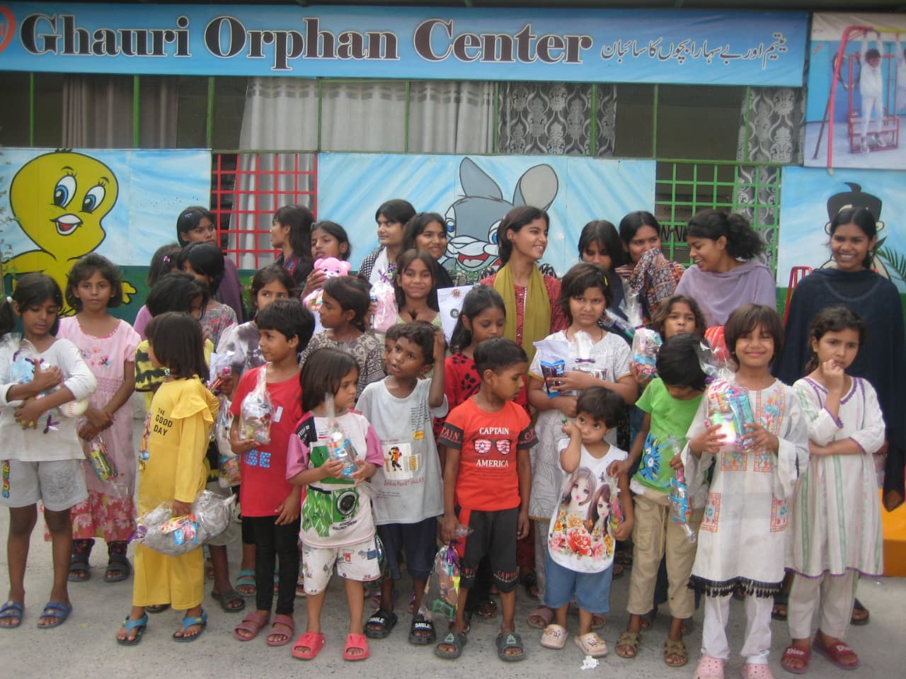 Youth in Action Lahore — Muskrahat 1 at Gahuri Orphan Centre